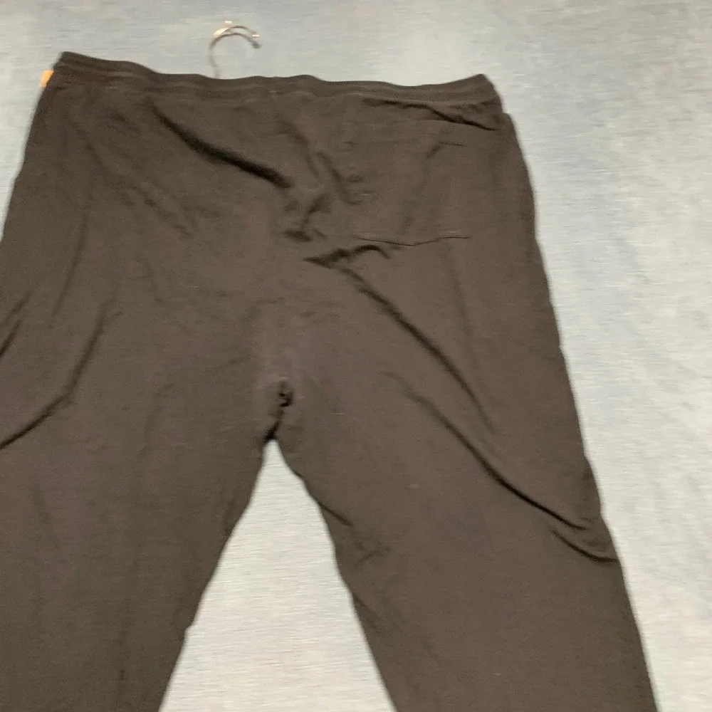 J.Crew Knit Goods Jogger Pants Mens Large Black Gym Slim Fit Drawstring Waist